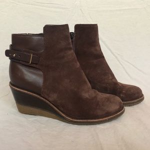 COLE HANN NIKE AIR Brown Booties